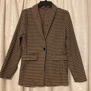 Plaid Blazer